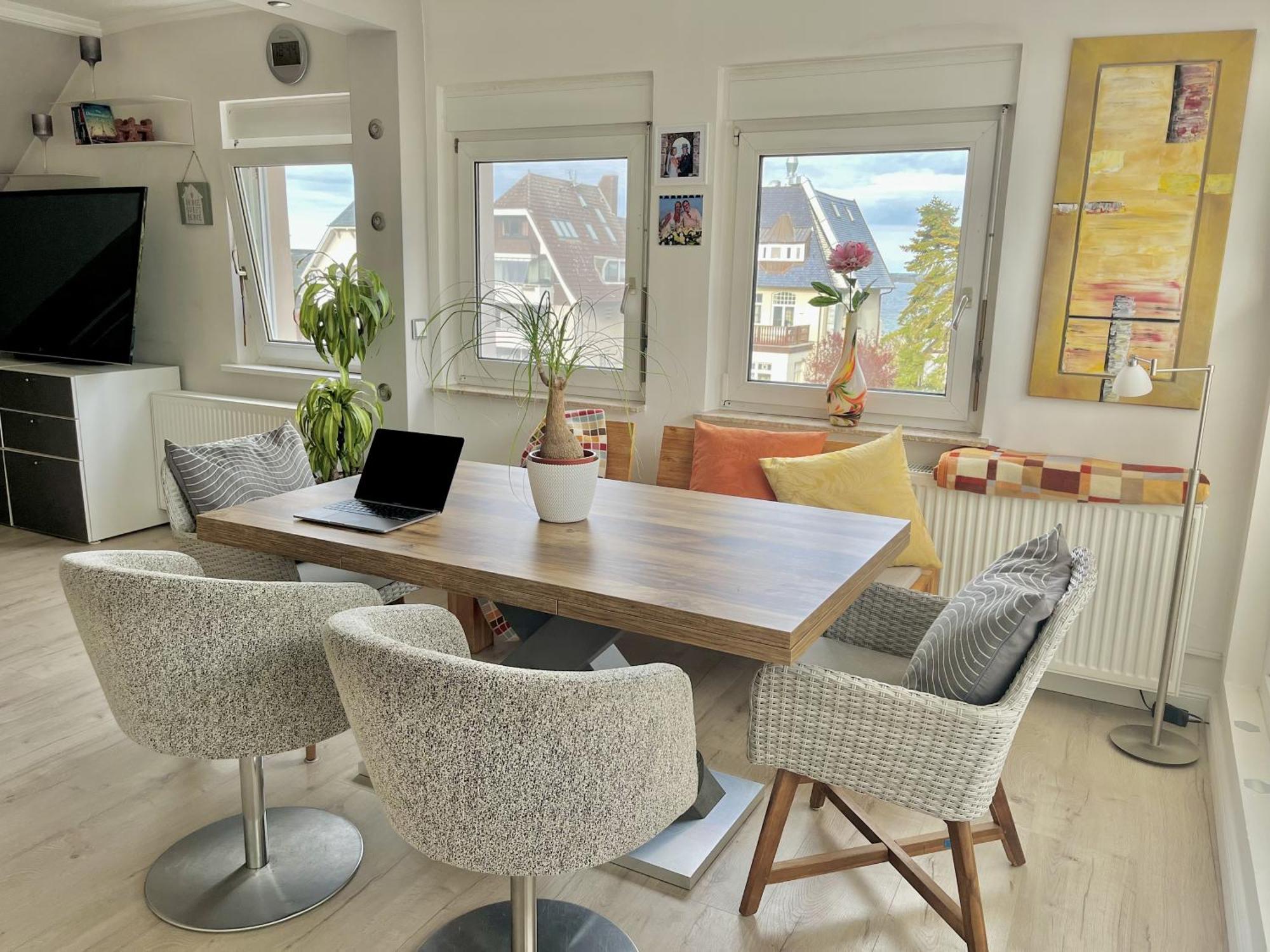 ליבק 3Sz Penthaus Luna Am Sandstrand Mit Meerblick & Balkon מראה חיצוני תמונה
